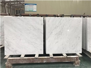 Bianco Carrara White Marble Wall Slabs Tiles