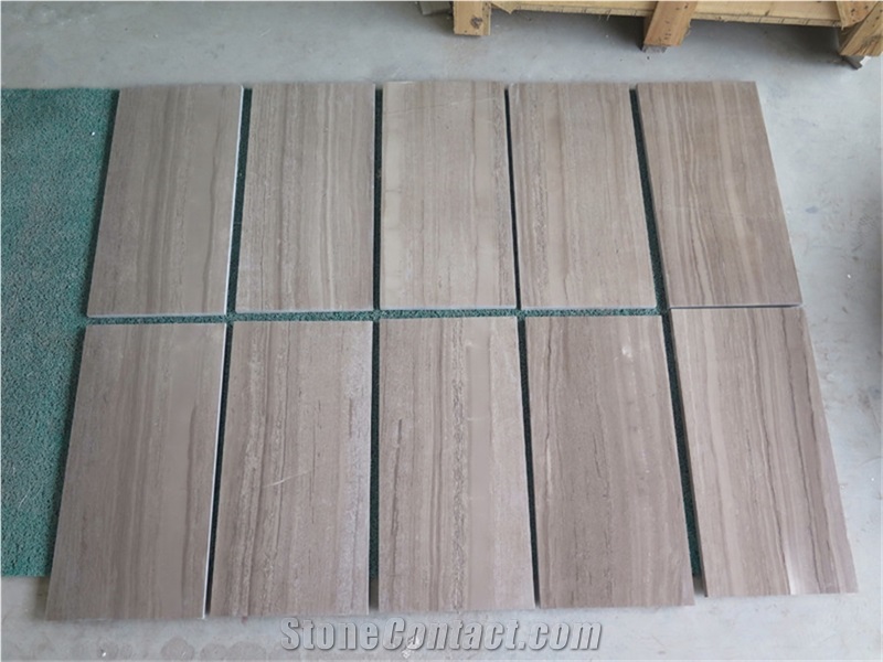 Coffee Wooden Brown Marble Floor Slabs Tiles