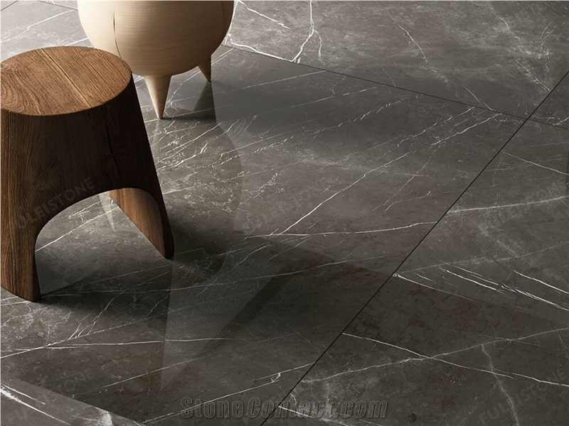 Pietra Grey Marble Floor Wall Slabs Tiles