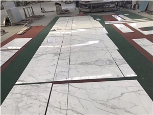 Statuario White Marble Floor Wall Slabs Tiles