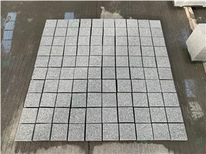 G343 Dark Grey Granite Cube Stone Pavers
