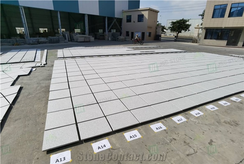 New Bethel White Granite Outdoor Floor Tiles