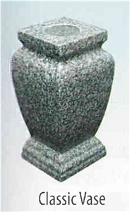 Granite Classic Vase Companion Monument