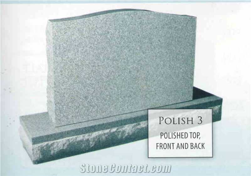 Standard Granite Polished Tombstone Monument