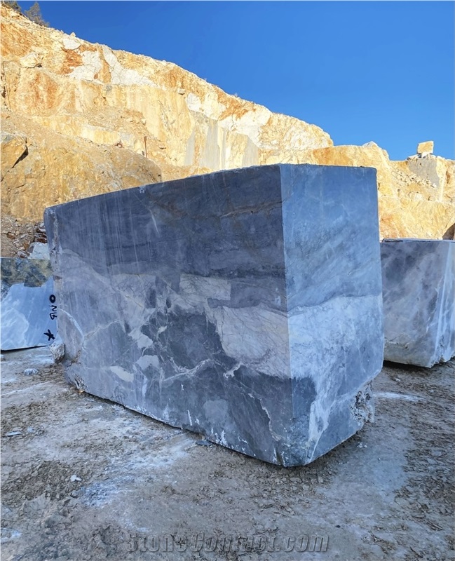 Nordic Blu Marble Block, Turkey Blue Marble