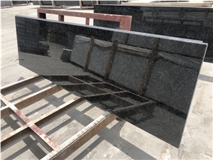 Angola Black Granite for Countertop Slabs,Tiles