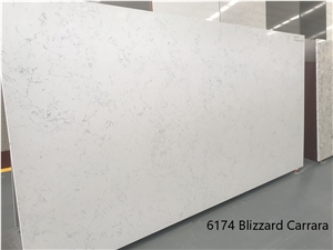 Biano Carrara Quartz Slabs,Tiles for Countertop