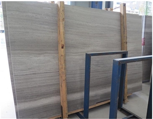 Grey Wood Grain Marble Slab&Tile