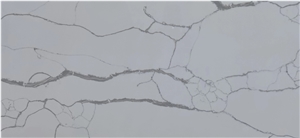 Nano Calacatta White Crystallized Slabs&Tiles