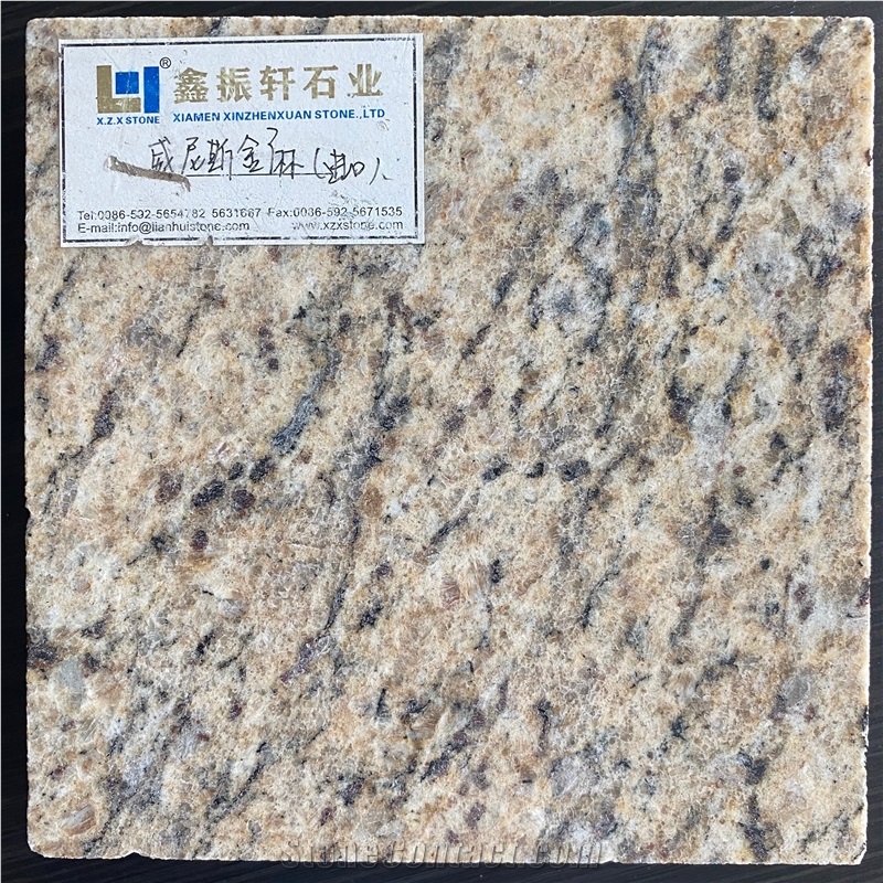 New Venetian Gold Granite Fujian Granite Slab&Tile
