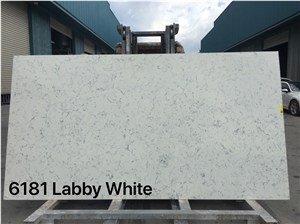 Xiamen Carrara White Series Quartz Big Slabs