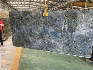 Lemurian Blue Granite Countertop,Blue Stone Table Top