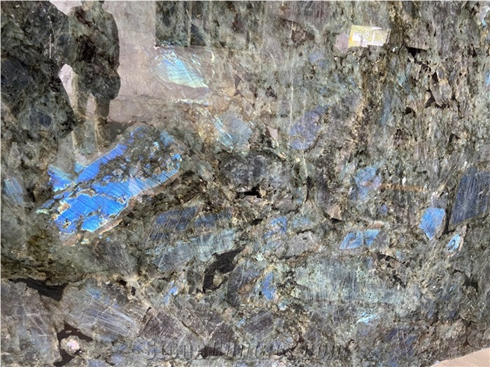 Lemurian Blue Slabs, Labradorite Blue Slabs Tiles
