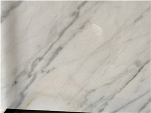 New Oro Calacatta White Marble Slab for Floor Tile