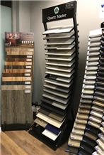 Quartz Sample Display, Marble And Granite Display