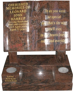 YUANDA Red Granite Headstone YUANDA Red Granite Headstone