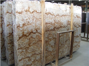 Verniz Tropical Glod Granite Slabs for Wall Decor