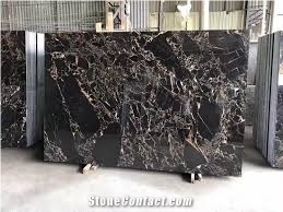 Black and Gold Portoro Marble from Pakistani