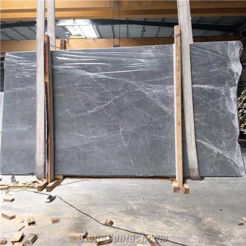 Bulgaria Grey and Pietra Marble Floor Tiles
