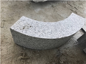 G602 Flamed Curved Sideways Road Stone Paving
