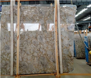 Gold Cloud Marble Slabs