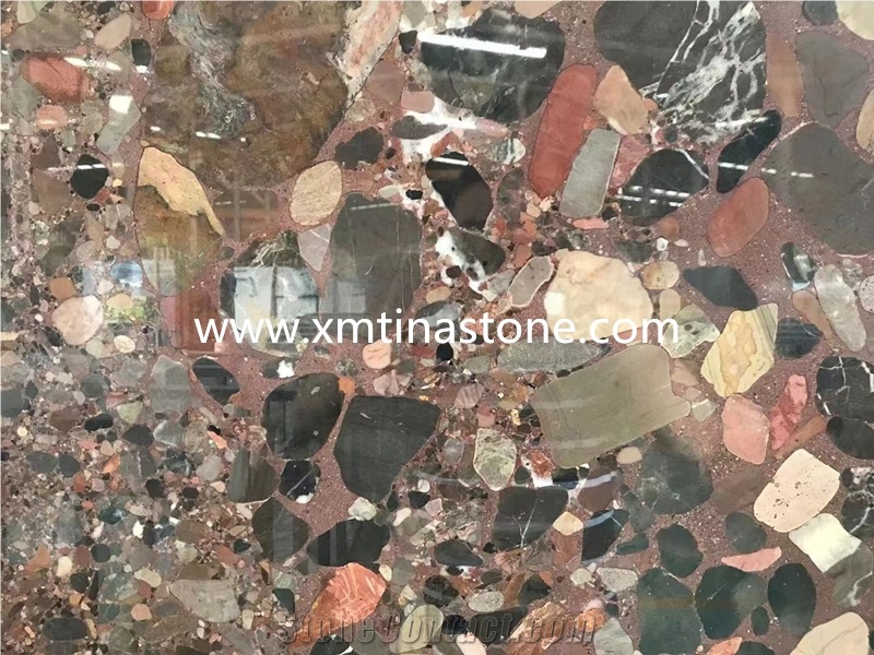 Chinese Seven Colors Granite Tiles Slabs