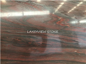 Iron Red Extra Granite Vibrant Red