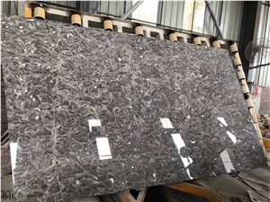 Bawang Hua Marble Grey Overlord Flowers Slabs Tile