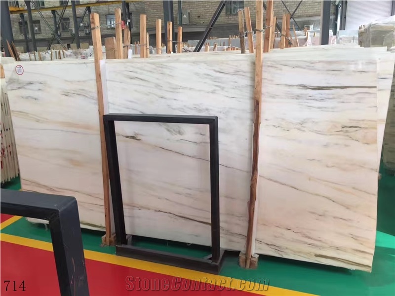 Caraso White Wood Marble Polished Wall Tiles