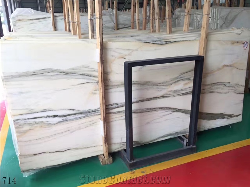 Caraso White Wood Marble Polished Wall Tiles