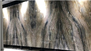 Chile Rainbow Marble Dark Color Wall Application