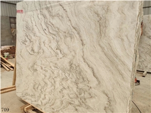 China White Sands Marble Bai Sha Limestone Slabs