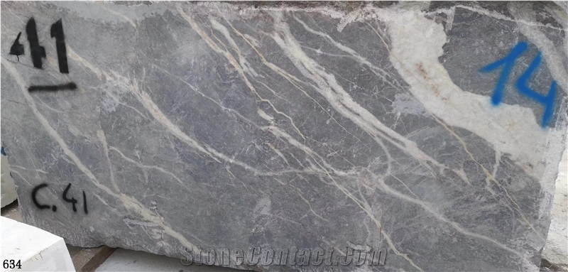 Fior Di Bosco Silver Dark Grey Marble Wall Tiles