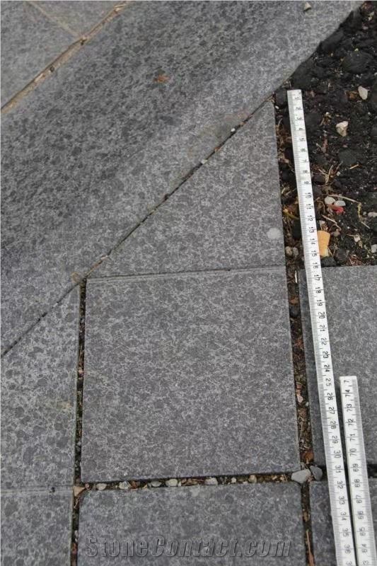 G684 Fujian Hei Fuding Black Granite Floor Paving