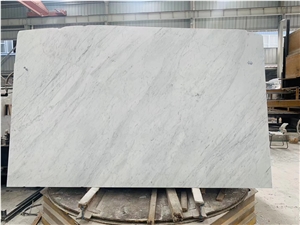 Italy White Bianco Carrara Marble Slabs Light Vein