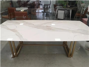 Marble Vein Nano Glass Stone for Step Table Use