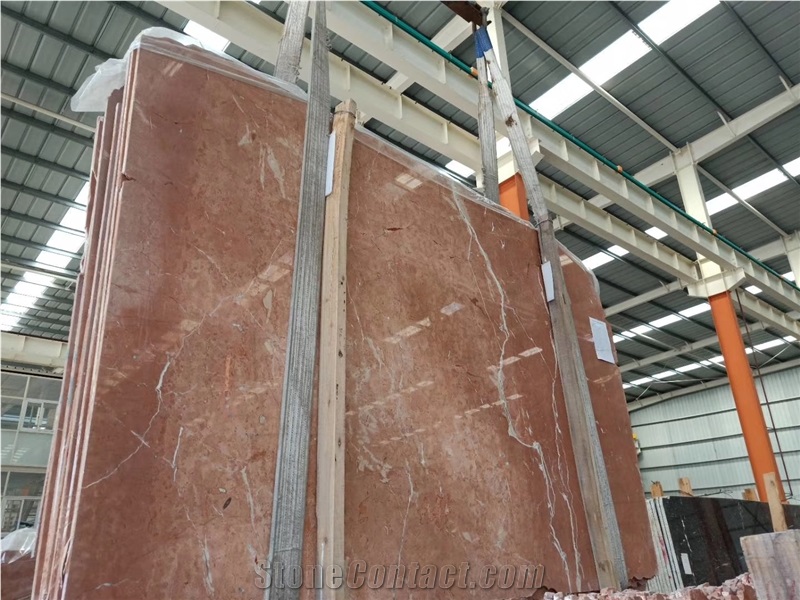 Rojo Coral Hubei Red Marble China Golden Rose