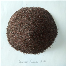 Sandblasting Abrasive Garnet Sand 30 Mesh Grain