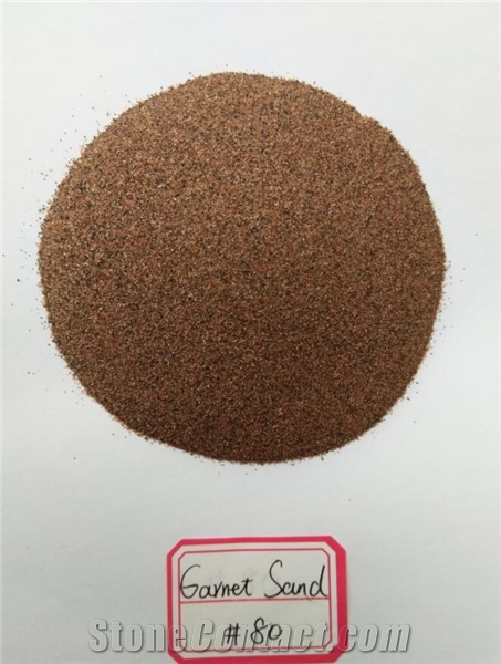 Waterjet Abrasives Garnet Sand 80 Mesh Cnc Cutting