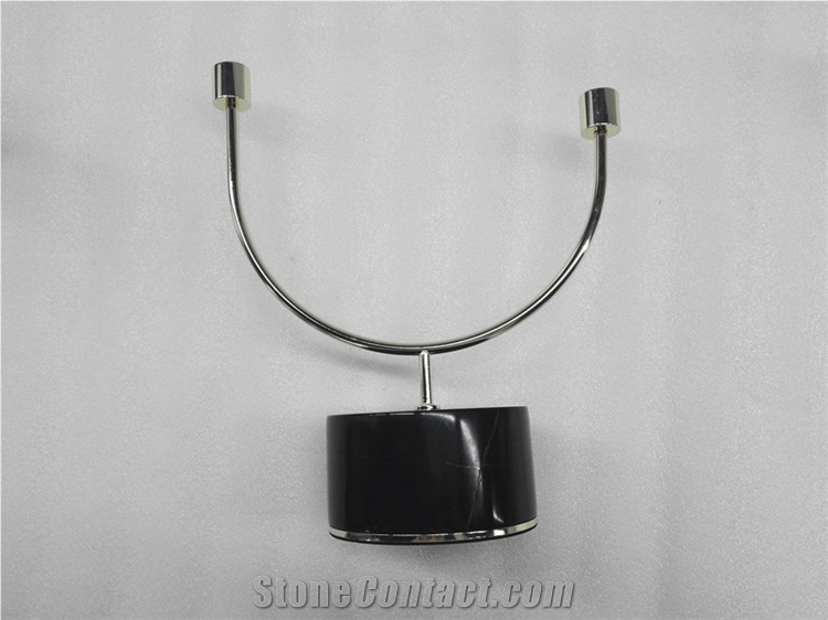 Candle Stick Polished Marble Candle Stand