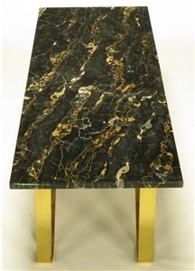 Customize Nero Portolo Marble Tables Natural Stone