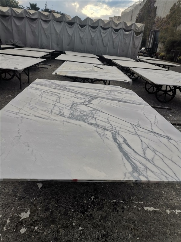 Milas Lilac New York Marble Slab for Countertops