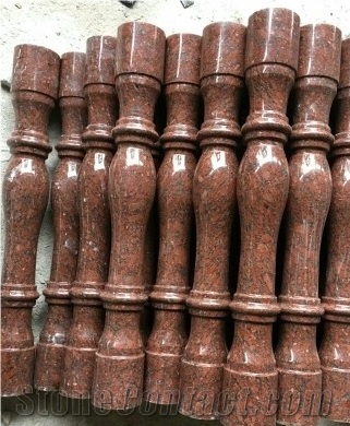 Balustrad& Post & Handrail/Maple Red Graint