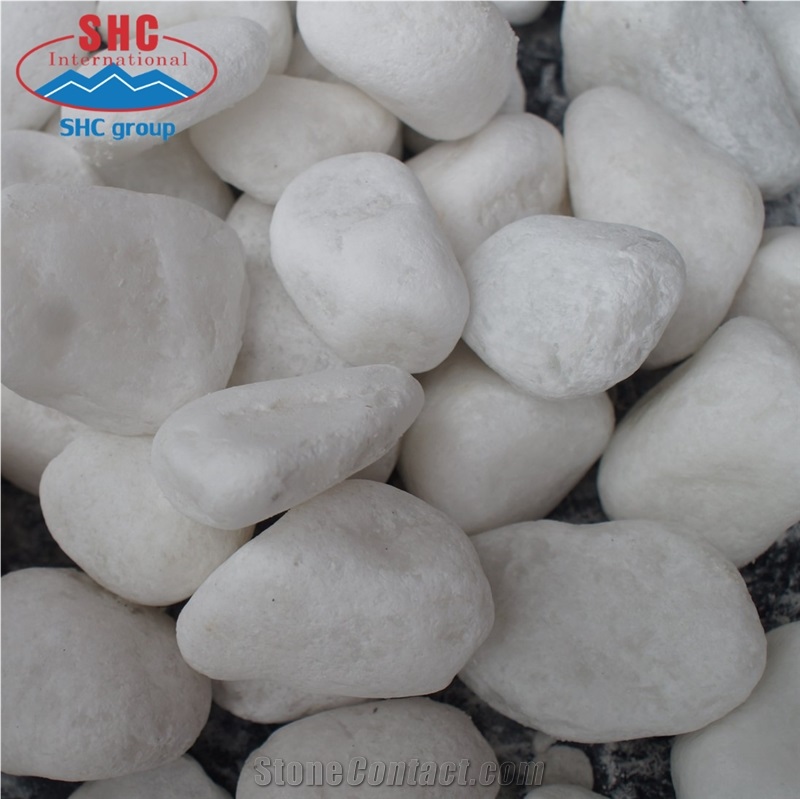 Crystal White Stone for Landscape Decor