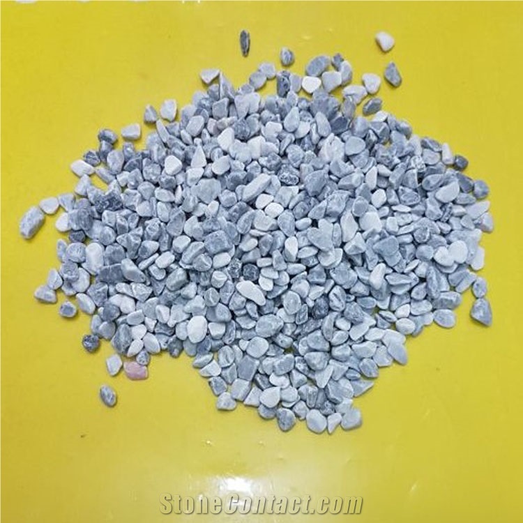 Grey Chip Pebble Stone from Viet Nam