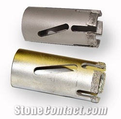 Cnc Machine Electroplated Finger Bits and Core Drills