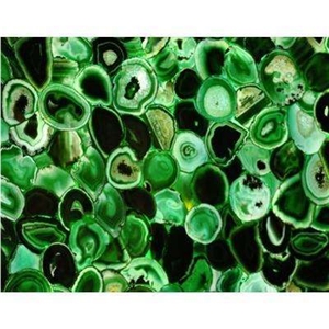 Green Agate Wall Tiles Slabs