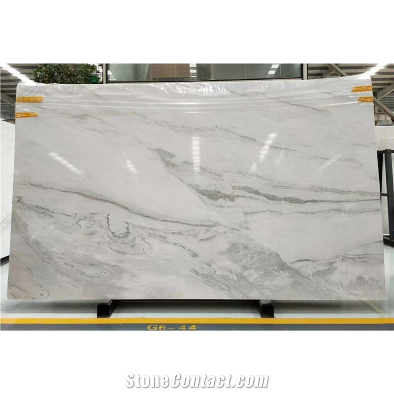 China White Marble Bianca Marblea with Grey Veins