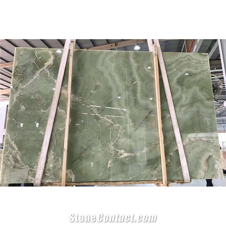 Green Onyx for Background Decoration