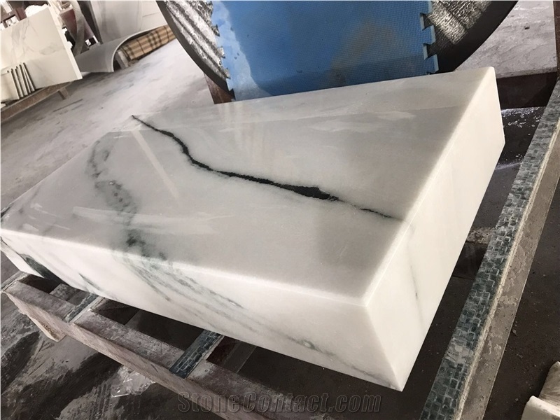 Panda White Marble for Stone Table Tops Countertop